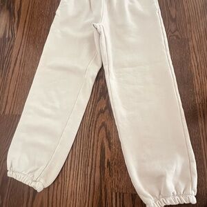 Athleta Girl Kids Cream Sweatpants